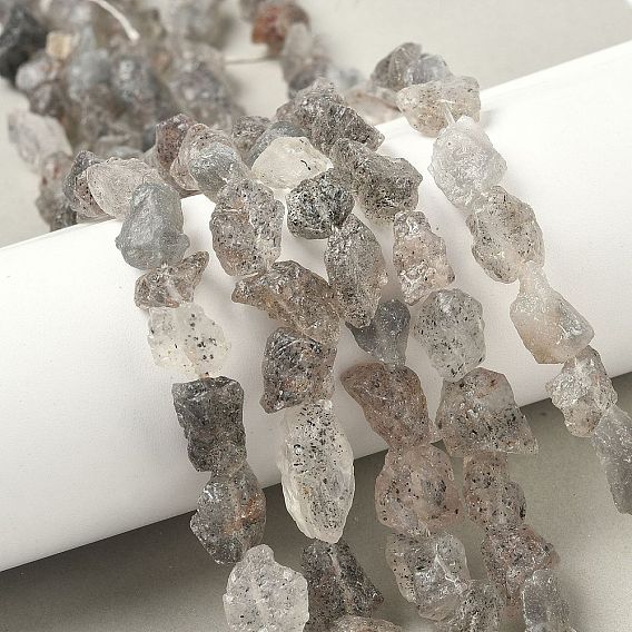 Натуральные черные соевые бобы сырая руда бусины нити