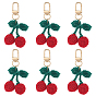 6 шт. подвесные украшения из вишневой шерсти, для брелка для наушников сумка подарок кулон украшение