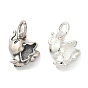 925 стерлингов серебряные подвески, Слон прелести, с 925 соединительными кольцами и 925 штампом