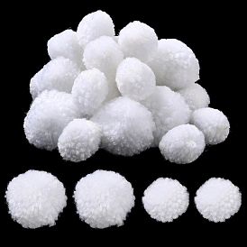 24 шт. 2 стили шерстяной мягкий помпон, для шапок обувь шарфы подвески на сумку аксессуары