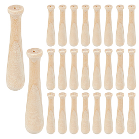 100шт. деревянные украшения в виде бейсбольных бит, украшения для дома