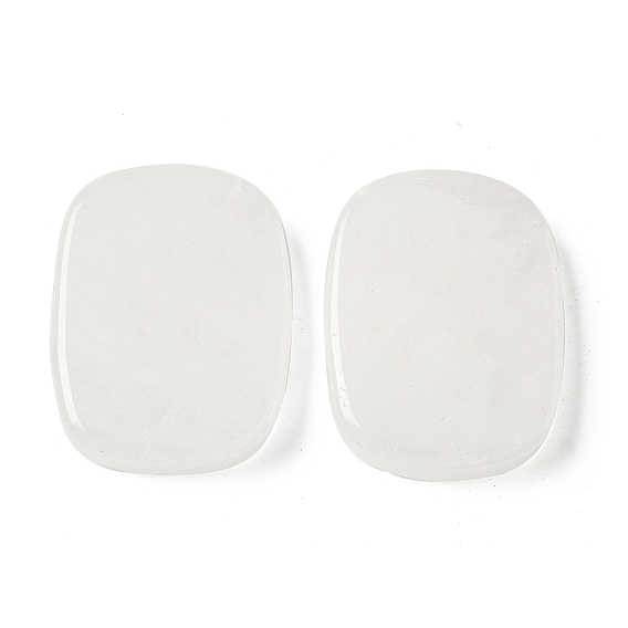 Кристалл кабошоны природного кварца, прямоугольные