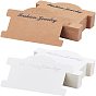 2 Colors Cardboard Display Cards, Used For Necklace