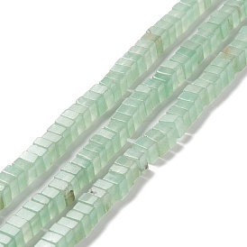 Perles aventurine naturelle brins, cube