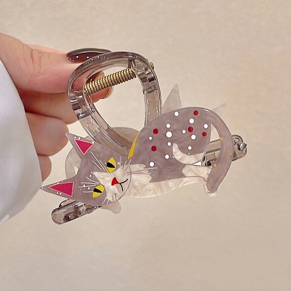 Пластиковые зажимы когтя волос, аксессуары для волос для женщин и девочек