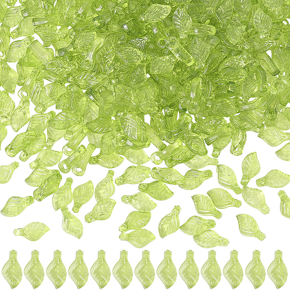 500шт прозрачные акриловые подвески, для серьги аксессуары, лист прелести