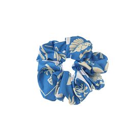 300Pcs Leaf Printed Polyester Hair Ties for Girls Women