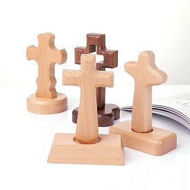 Easter Theme Wood Cross Display Decoration, for Church Decoration
