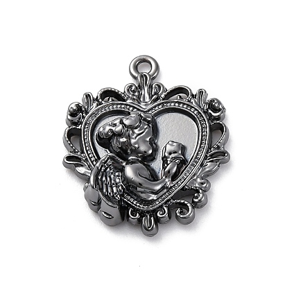 Стойки подвески обшивки сплава, Сердце с ангелом