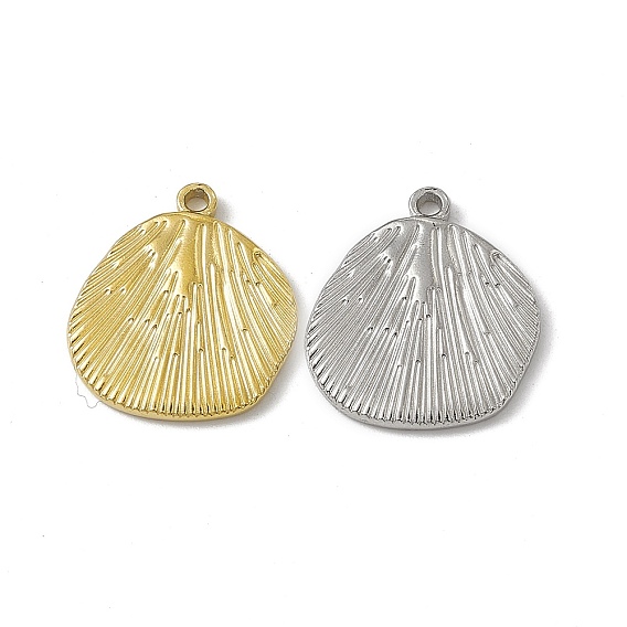 304 подвески из нержавеющей стали, шарм из ракушек