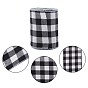 Polyester Ribbon, Tartan Ribbon, for Gift Wrapping, Floral Bows Crafts Decoration