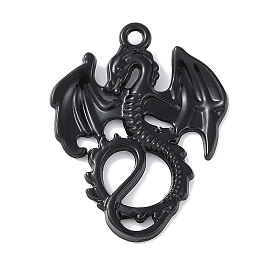 Colgantes de la aleación, sin cadmio y níque y plomo, dragón