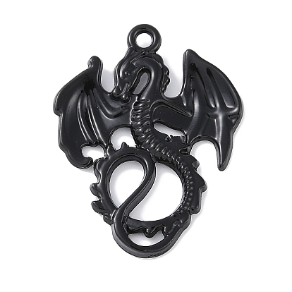 Colgantes de la aleación, sin cadmio y níque y plomo, dragón