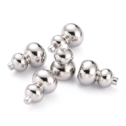 304 bolas de acero inoxidable, perlas sin perforar / sin orificios, calabaza