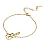 304 Stainless Steel Guitar Link Bracelet