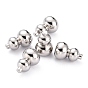304 billes d'acier inoxydable, perles non percées / sans trou, calebasse