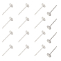 304 Stainless Steel Stud Earrings Findings, with Ear Nuts