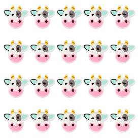 Фокусные бусины из экологически чистого силикона для пищевых продуктов коровы