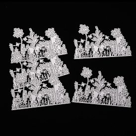 Flower Carbon Steel Cutting Dies Stencils, for DIY Scrapbooking/Photo Album, Decorative Embossing DIY Paper Card