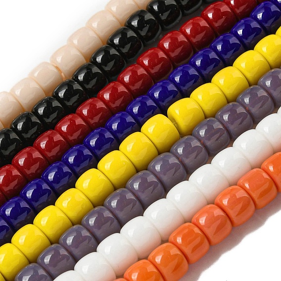 Непрозрачное стекло бисер нитей, баррель