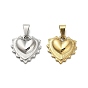 304 подвески из нержавеющей стали, шарма сердца, ионное покрытие (ip)