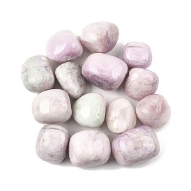 Бусины из натурального кунцита, обваленные камни, нет отверстий / незавершенного, самородки