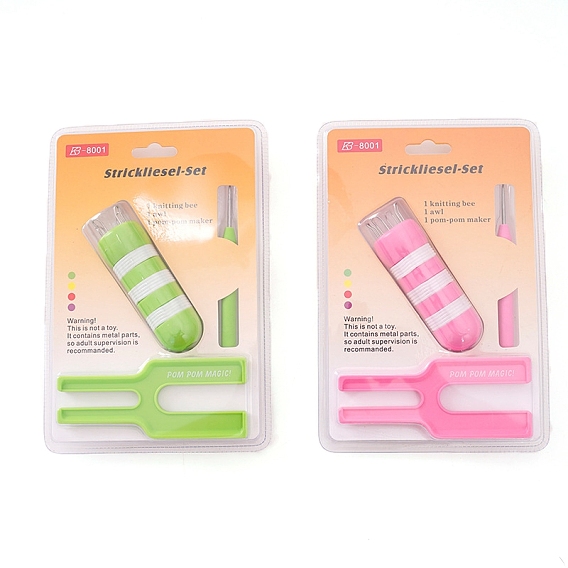 Набор для ткацкого станка с пластиковыми катушками, катушечная вязальная машина пчела инструмент для вязания веревки