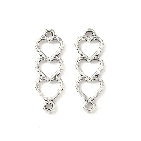 Подвески из сплава в тибетском стиле, сердце, без кадмия и без свинца