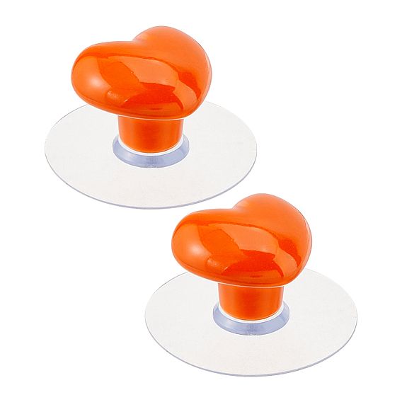 Ceramics Heart-Shaped Toilet Lid Lifter Handle