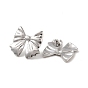Bowknot 304 Stainless Steel Stud Earrings for Women