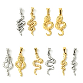 304 Stainless Steel Pendants, Snake Charms