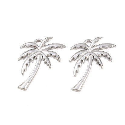 304 подвески из нержавеющей стали, кокосовая пальма, без кадмия, без никеля и без свинца