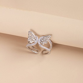 Butterfly Ring 3D - Super Fairy Fashion Personality Open Ring - Index Finger Ring Female.