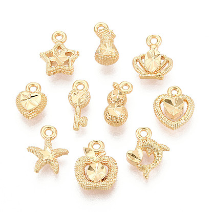 Латунь прелести, долговечный, без никеля , реальный 18 k позолоченный