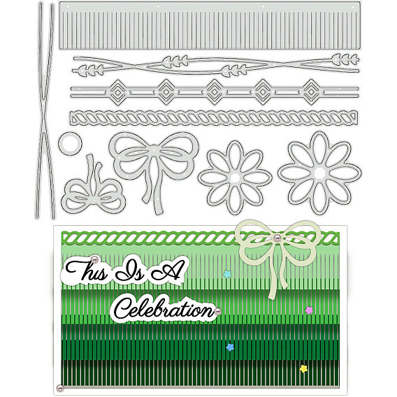 Углеродистая сталь разрезает трафареты, Шаблон для изготовления бумажных карточек с декоративным тиснением для скрапбукинга своими руками, художественный промысел