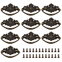 SUPERFINDINGS Zinc Alloy Handle, with Screw, Jewelry Box Accessories
