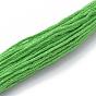 Cotton Cords, Macrame Cord, Embroidery Thread, 200x160mm, about 8.74 yards(8m)/skein, 100skeins/box