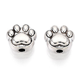 Сплавочные овальные бусины тибетского стиля , коготь