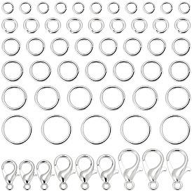 Карабин-лобстер из цинкового сплава, с латунными открытыми скачками, разнообразные