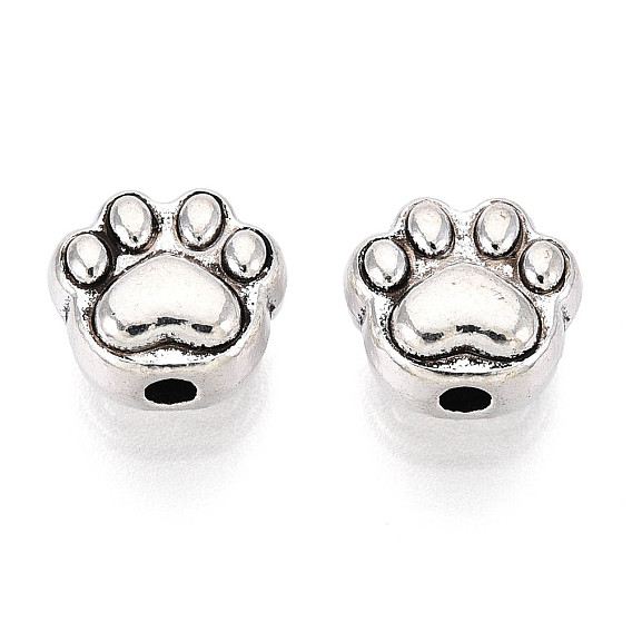 Сплавочные овальные бусины тибетского стиля , коготь