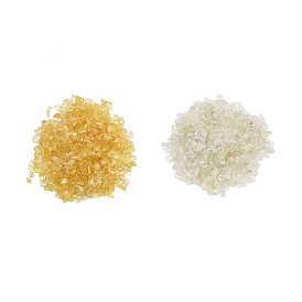 Натуральные желтые кварцевые бусины, бусины без отверстий , чип