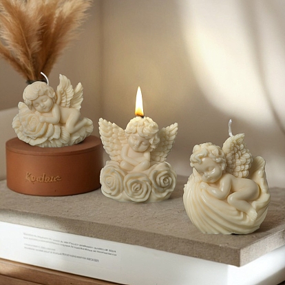 Силиконовые формы для свечей «сделай сам» «Ангел», формы для литья смолы, для уф-смолы