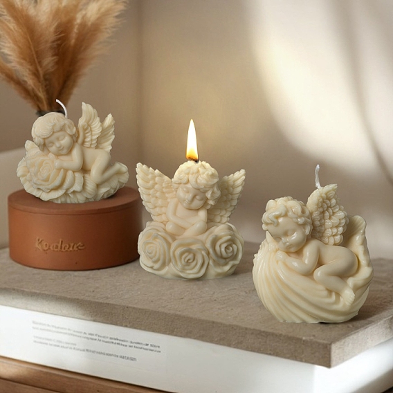 Силиконовые формы для свечей «сделай сам» «Ангел», формы для литья смолы, для уф-смолы