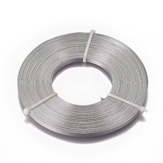 Aluminum Wire, Flat Craft Wire, Bezel Strip Wire for Cabochons Jewelry Making
