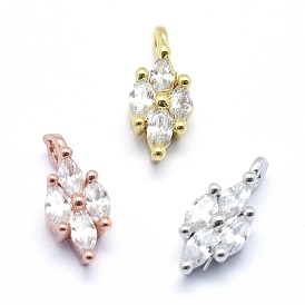 Латунь прелести, с кубического циркония, без кадмия, без никеля и без свинца, лошадиный глаз 