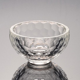 Faceted Bowl Glass Jewelry Displays