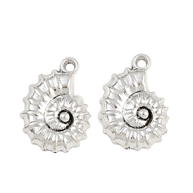 Сплавочные подвески тибетского стиля, в форме раковины