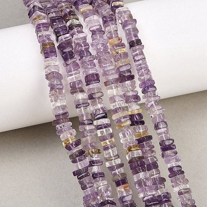 Природный аметист нитей бисера, прямоугольные бусины хейши