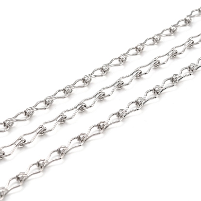 304 лестничная цепь из нержавеющей стали, несварные, с катушкой, ионное покрытие (ip)