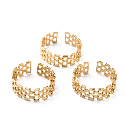 Ионное покрытие (ip) 304 перстни из нержавеющей стали, манжеты кольца, долговечный, квадратный